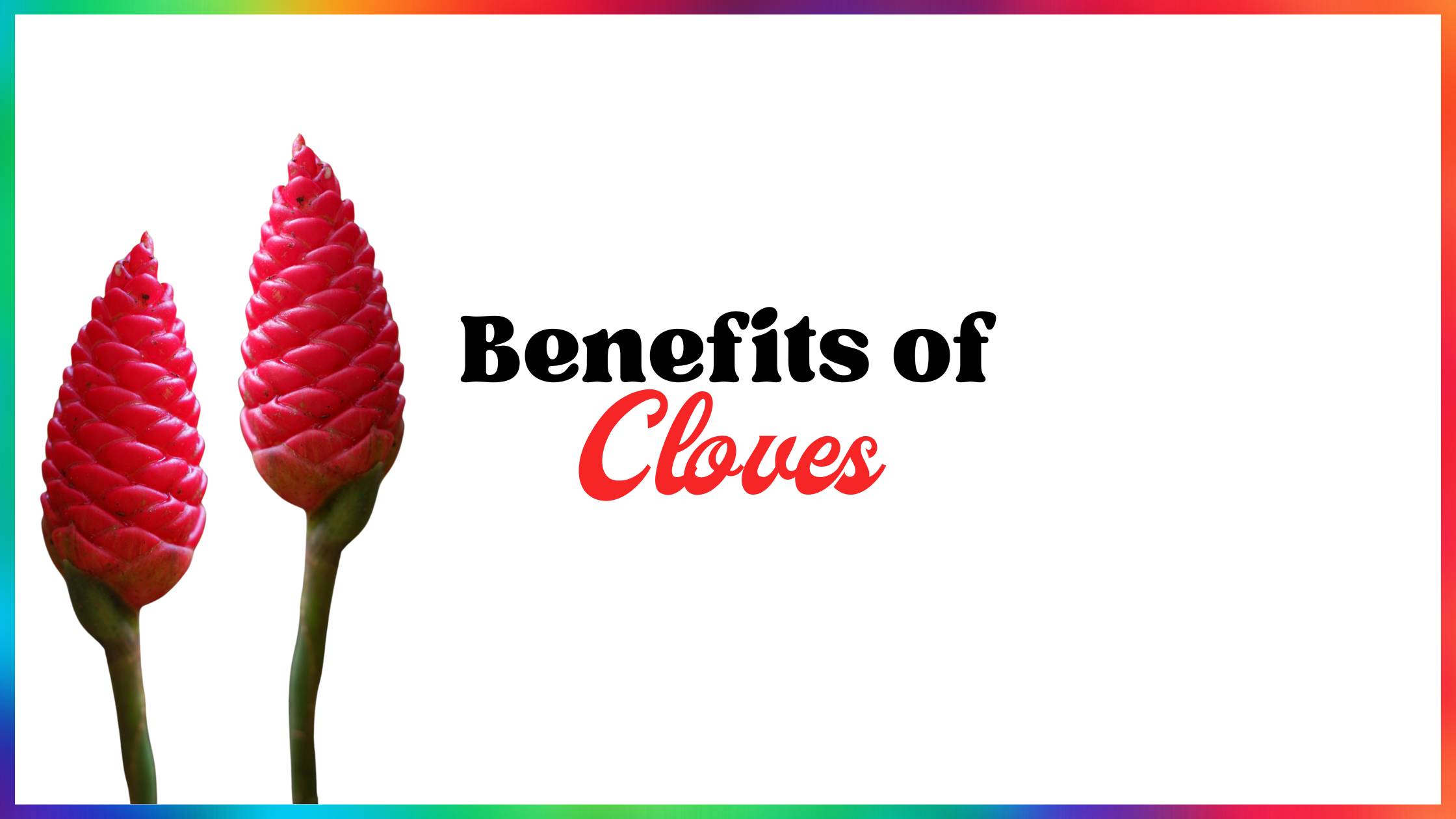 Benefits of Cloves
